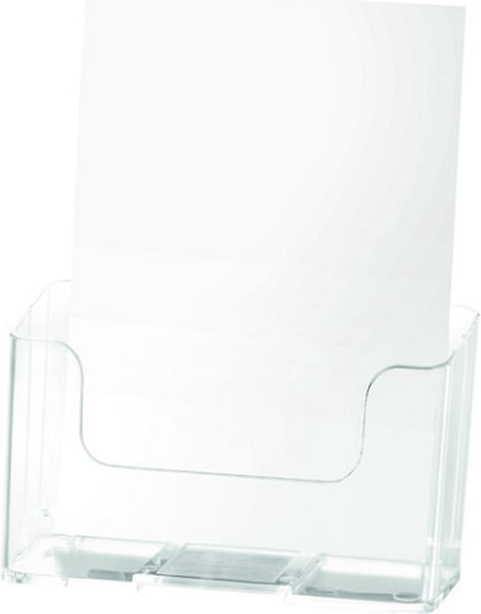 Folderhouder Quantore A5 transparant | 8 stuks