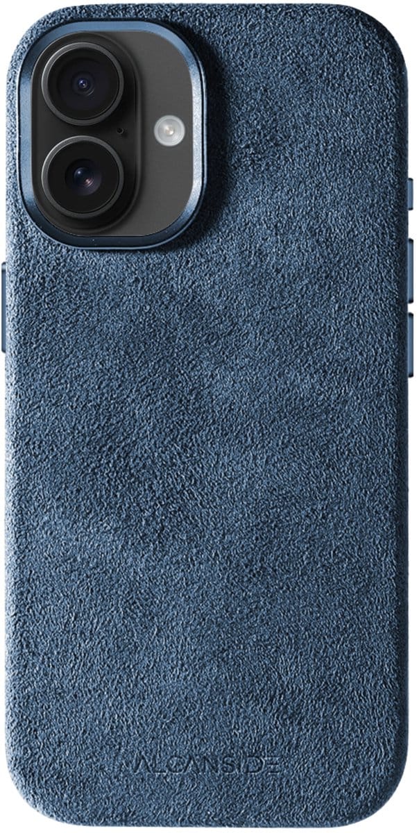 iPhone 17 - Alcantara Case - Ocean Blue