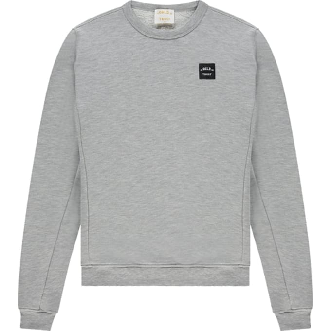 In Gold We Trust The Lifetime Grey Melange Maat: M | Sweaters Outlet | Unisex | Grijs