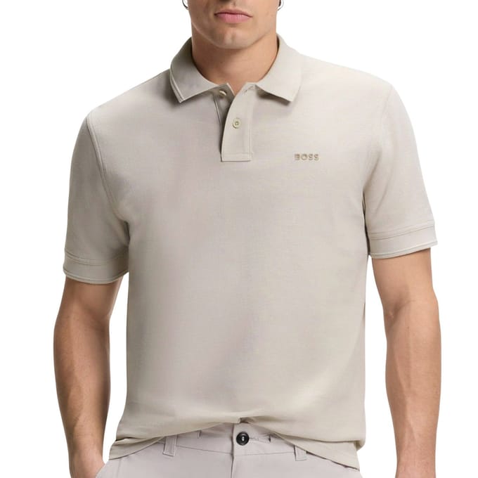 Boss Prime Pique Polo Heren - Maat L