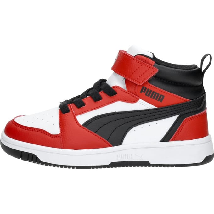 PUMA Puma Rebound V6 Mid AC+ PS Unisex Sneakers - PUMA White-PUMA Black-For All Time Red