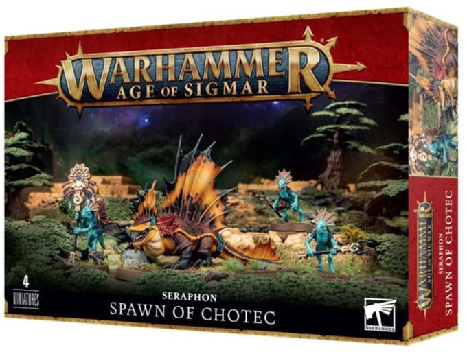 Figurine Games Workshop Warhammer AoS - Seraphon Rejeton de Chotec