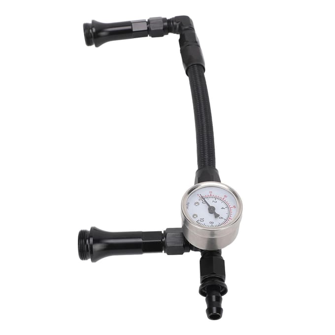 Brandstofleiding met Manometer Dubbele Toevoer Soepele Brandstoftoevoer Professioneel voor Elke 4150 Basis AN6
