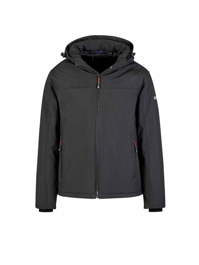 STØRVIK Bengt Softshell Winterjas Winddicht Gevoerd Heren - Maat M - Zwart