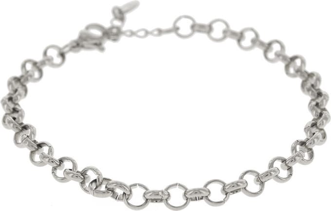 Kalli Schakel Armband Jasseron Zilver | 2599
