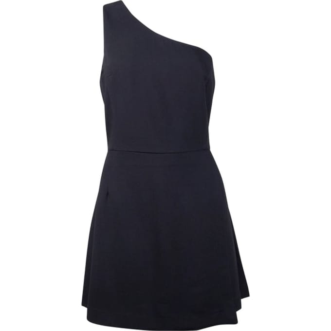 French Connection One Shoulder Tlrd Dress Short Black Taglia: 10 | Abiti Mini Outlet | Donna | Nero