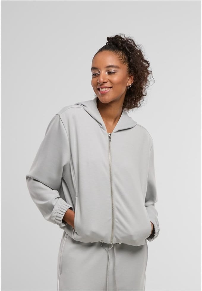 Urban Classics - Scuba Vest met capuchon - XXL - Grijs