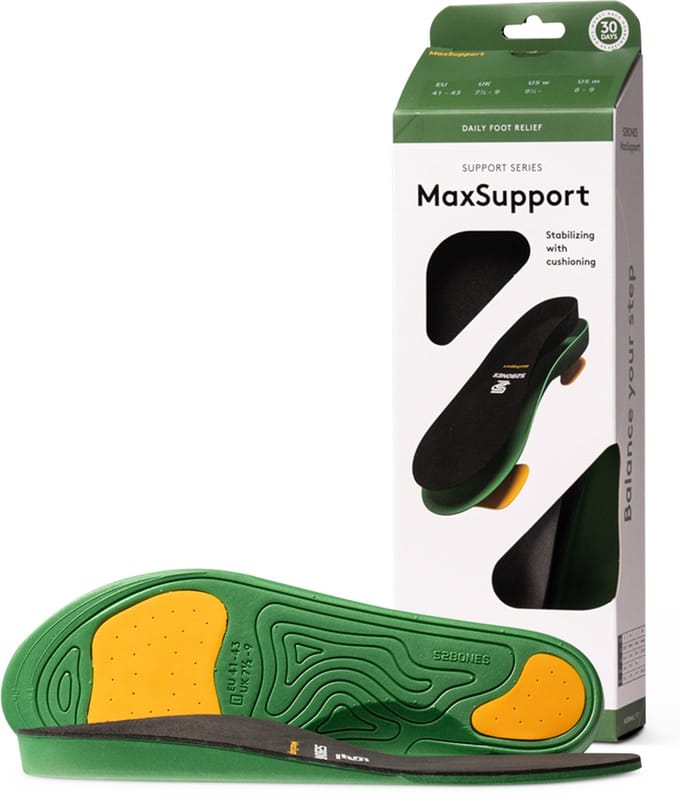 52Bones MaxSupport inlegzolen - goede ondersteuning en demping - maat 44-46