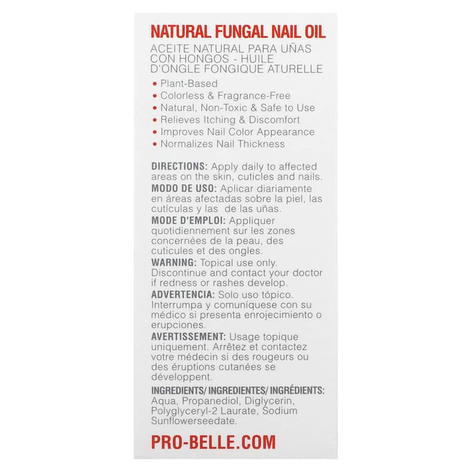 Probelle, natuurlijke antischimmel nagelbehandeling, 15 ml (15 ml) white