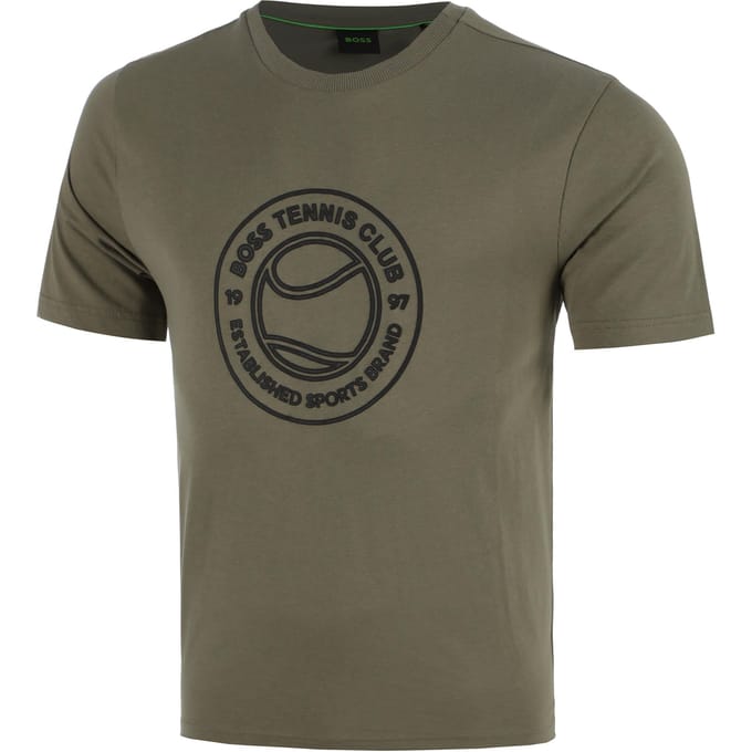 BOSS Join Logo T-shirt Heren-kaki
