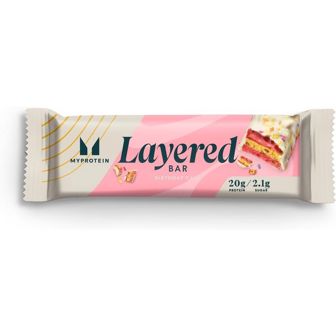 Myprotein 6-Layer Protein Bar (Sample) - Vanilla Birthday Cake