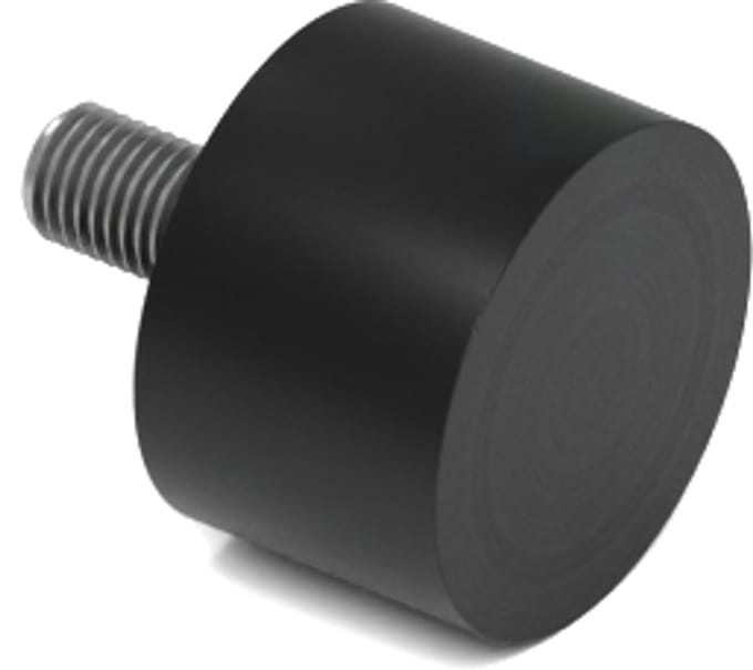 Rubbermagazijn - Trillingsvoet - Type D - 30x20mm - M8 - Set 10 stuks