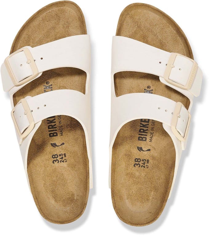 Birkenstock Arizona BS Slippers - Eggshell - Narrow Fit - Maat 37 - Dames