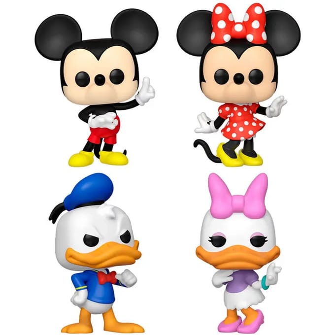 Beeldje Funko Pop Disney 100th Anniversary Disney Classic Exclusive (x4)