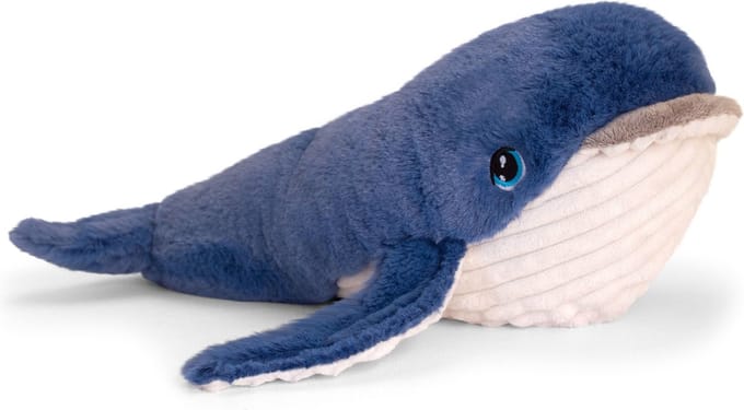 Keel Toys walvis - 25 cm - Dieren knuffelbeesten