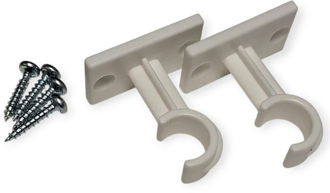 Intensions steunen basic - ø 13 mm - wit - 2 stuks