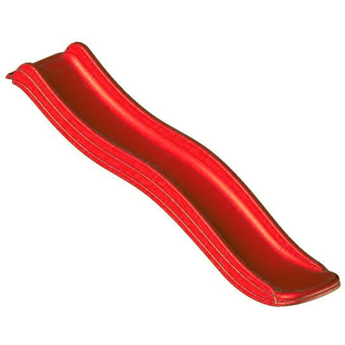 Intergard Glijbaan tuin rood 175cm voor houten speeltoestellen