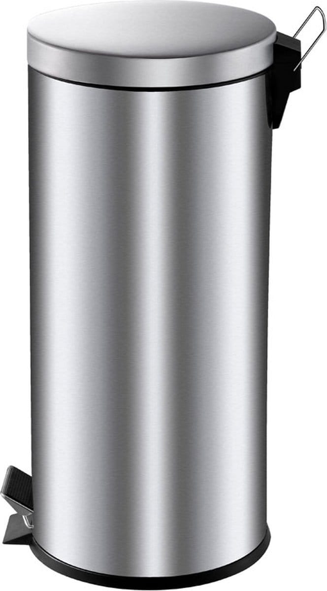 V-Part - Pedaalemmer 30 liter - Stainless steel - RVS - Prullenbak
