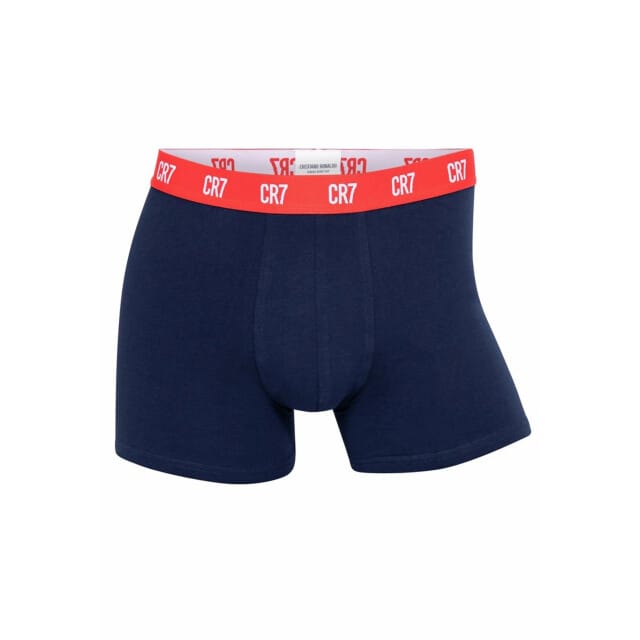 CR7 Heren Boxershorts Effen Rood/Grijs/Blauw 3-Pack - Maat L
