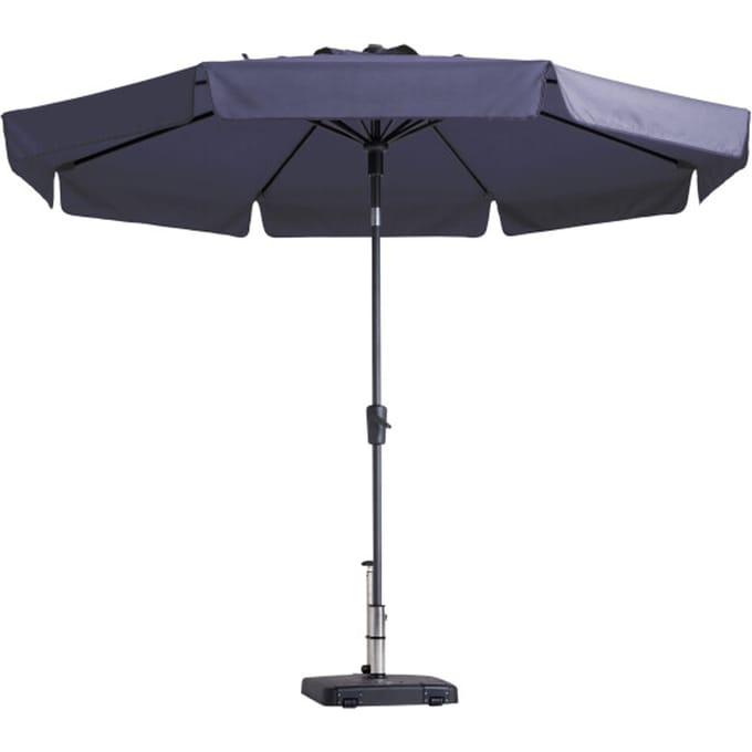 Madison - Parasol Flores Rond -  300cm - Blauw