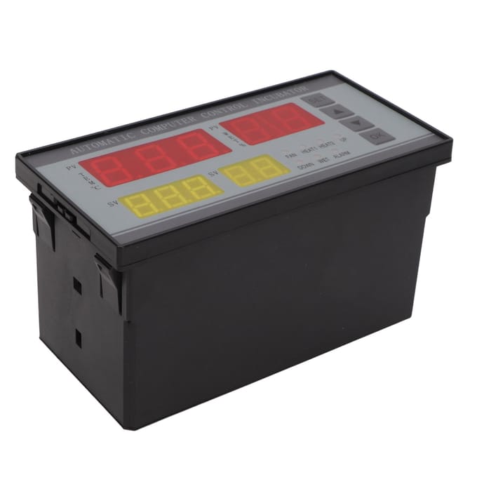 Broedmachine Temperatuur Vochtigheidsregelaar Professionele Automatische Uitkomstmachine Temperatuur gray