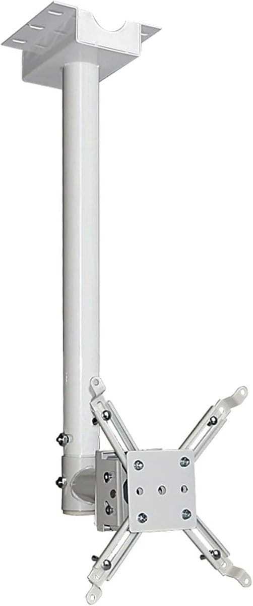 Projector Beugel - Beamer Montage - Presentaties Geven - Intrekbare Standaard - 165 cm - Zilver