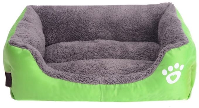 Sofa-hondenmand voor honden en katten Groen, M