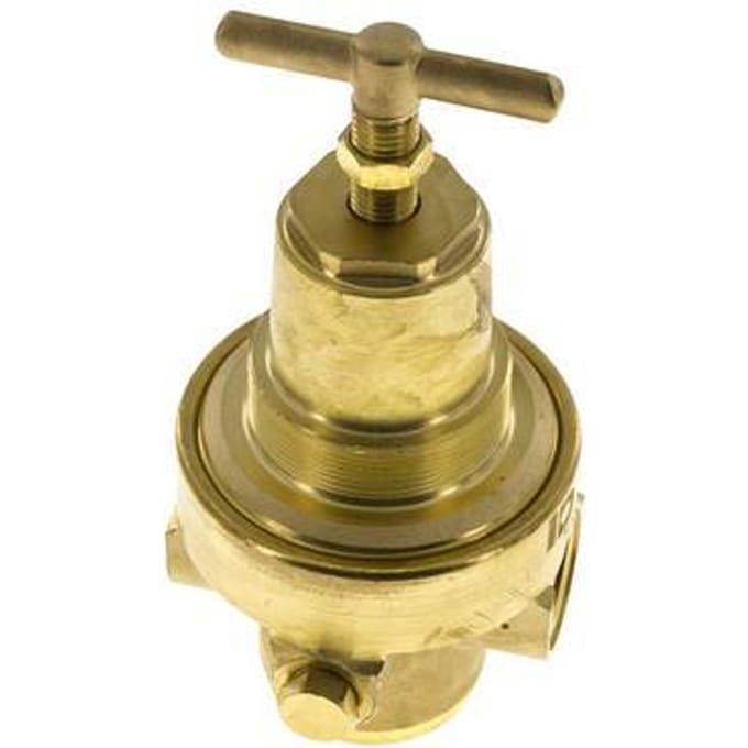 Drukregelaar G1/2'' 1500l/min 0.5-8.0bar/7-116psi Messing