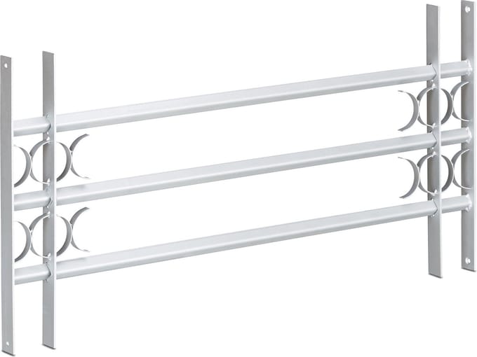 Raambeveiliging - 450 x 1000-1500 mm - uitschuifbaar