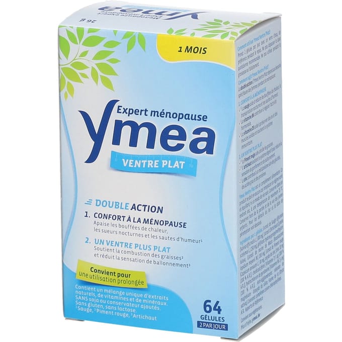 Ymea Platte Buik 64 Capsules