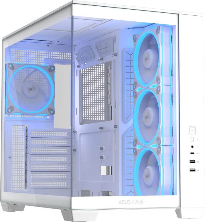 ASUS A32 PLUS - Case - Tower - Wit