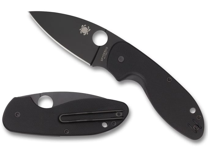 Spyderco Zakmes Efficient Black / Black 8Cr13MoV PE