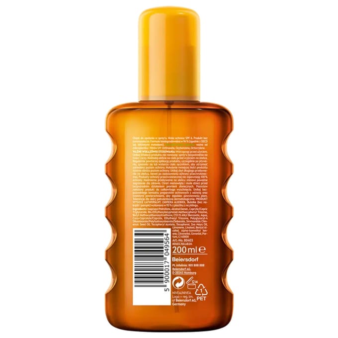 NIVEA SUN - Tropische Brons Olie Spray - SPF6 - 200ml