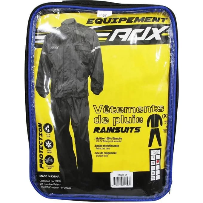 Motorcross regenjas + broek pak ADX Eco