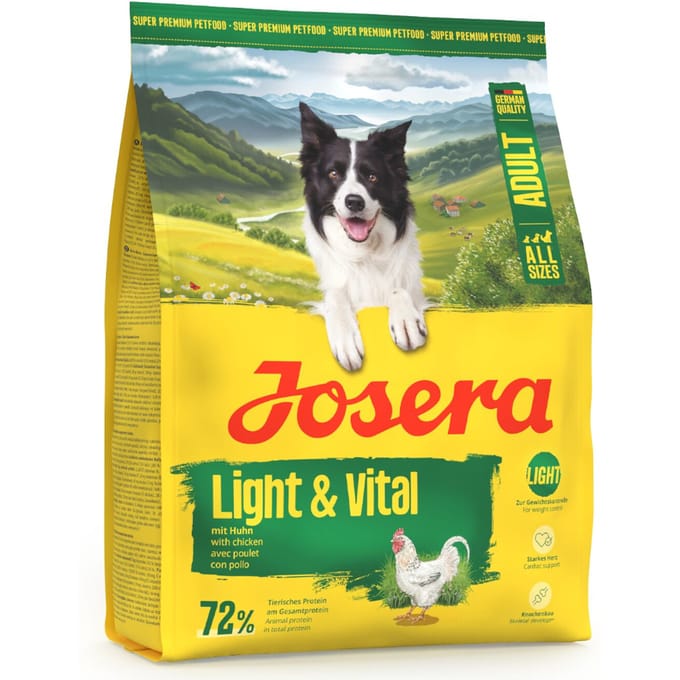 900g Josera Light & Vital droogvoer voor honden