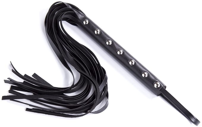 Smart Moves - Studded Flogger - 60 cm - Zwart