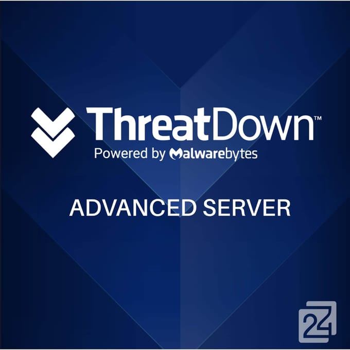 ThreatDown ADVANCED SERVER 1 Jaar 1 - 24 Gebruiker(s) Bedrijf