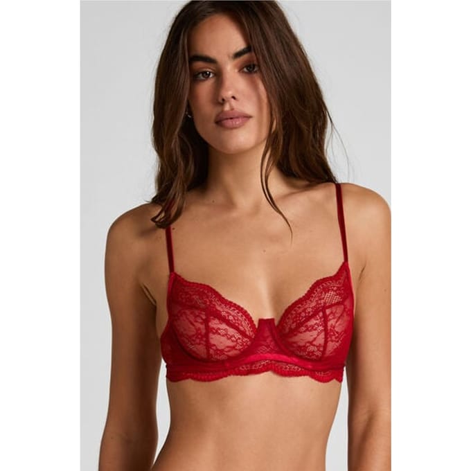 Hunkemöller Niet-voorgevormde beugel bh Isabelle Rood