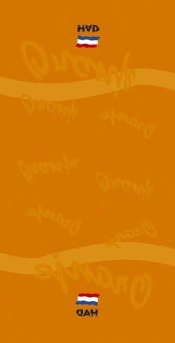Multifunctioneel Sjaal - Halsdoek Bandana - Bescherming Hoofd - Elastisch Ademend - One Size - Oranje Holland