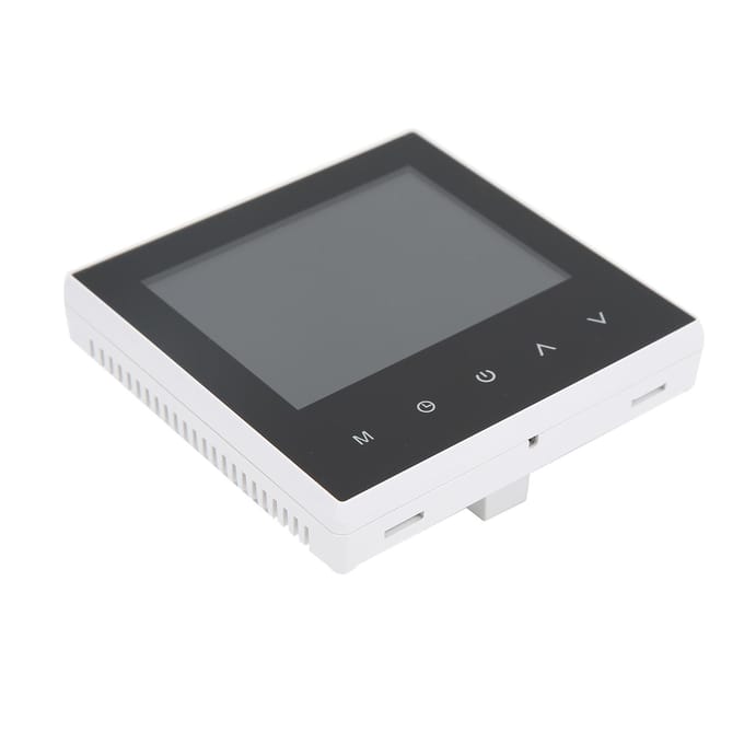 Touch WIFI Slimme Thermostaat met Kleurenscherm op Touchscreen voor Water Elektrische Verwarming Wandmontage white