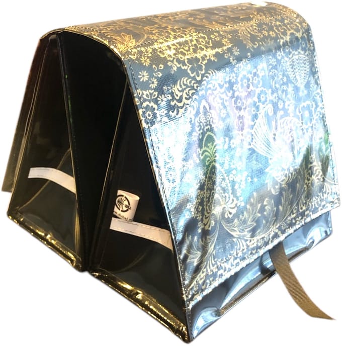 Du Baj  Budget L Barock Black - Dubbele Fietstas - 45 l - Zwart