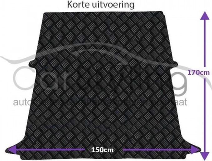 Laadvloermat Renault Kangoo korte uitvoering 2008-heden
