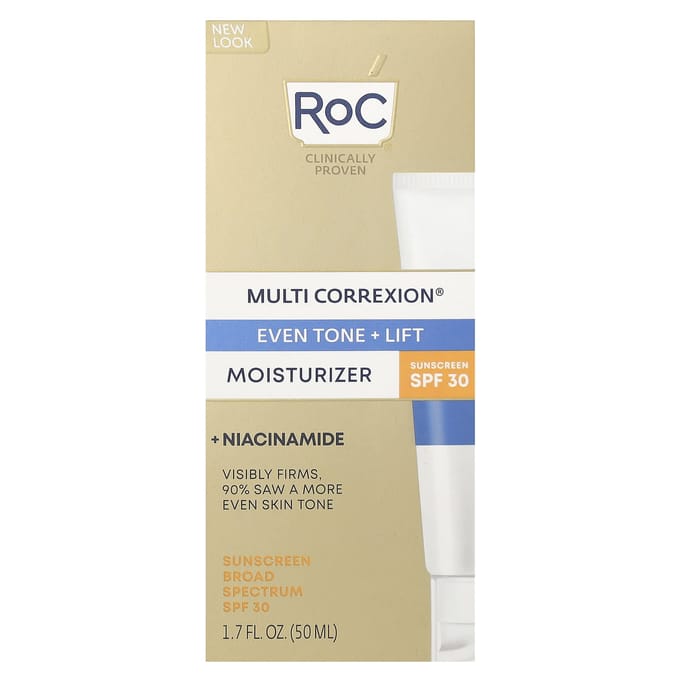 RoC, Multi Correxion®, Even Tone + Lift Moisturizer, SPF 30, 50 ml (50 ml) white