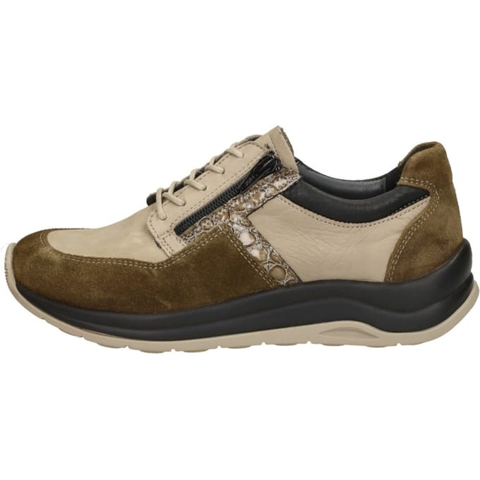 Wolky Comrie Veterschoenen Laag - Beige - Maat 39