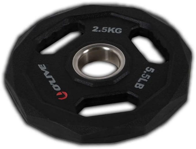 Olive Elite 2.5kg Olympische Schijf Zilver 2.5 kg