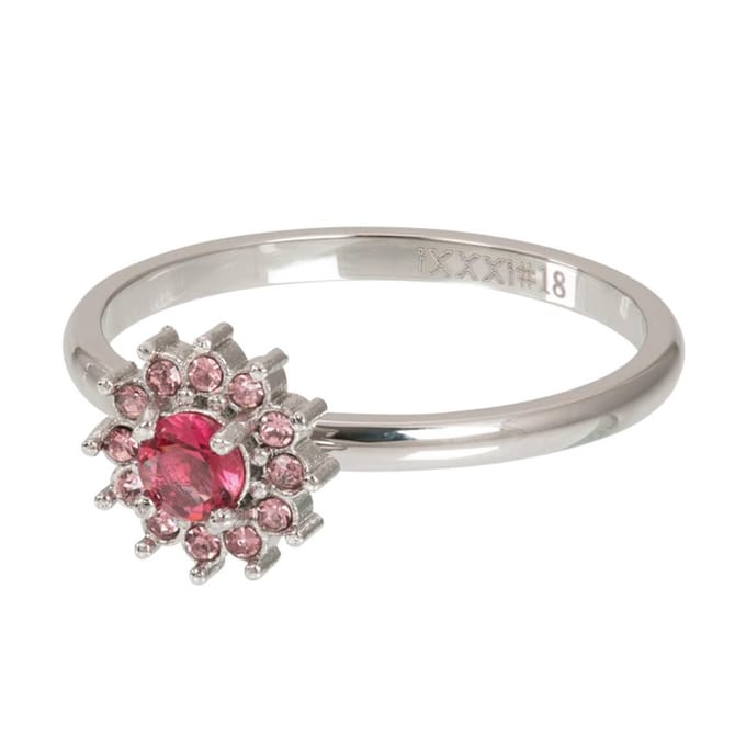 Lucia Small Fuchsia - iXXXi - Vulring 2 mm - Zilver