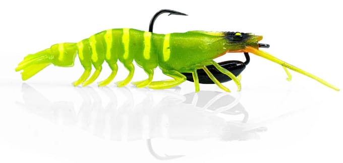 Chasebaits Flick Prawn Heavy 95 mm 7 gram Zinkend Aas 08 (5928)