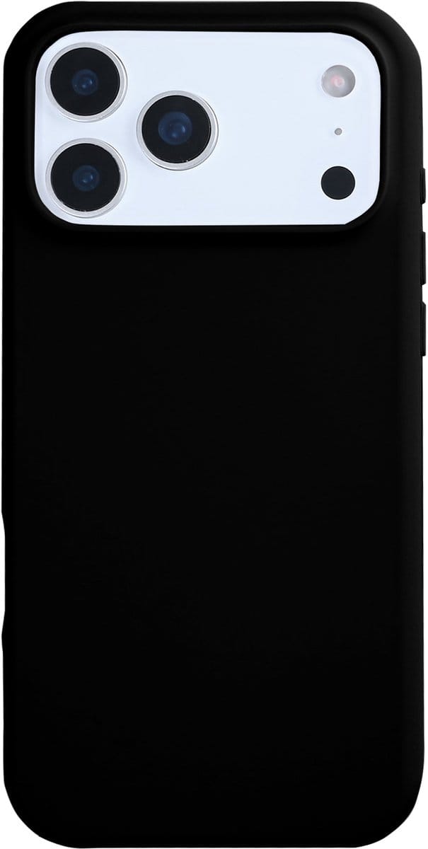 Rixus Soft TPU Phone Case For iPhone 17 Pro Black