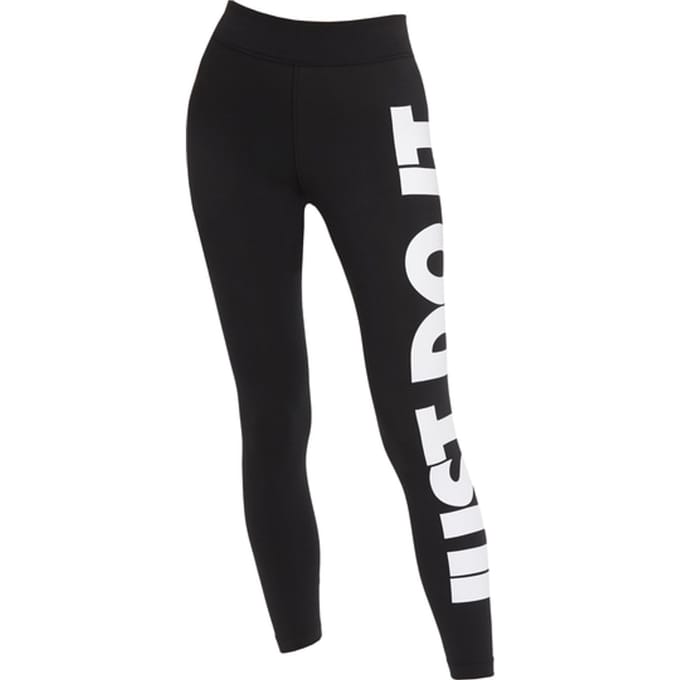 Nike Essential Just Do It Gx Legging Dames Zwart K010