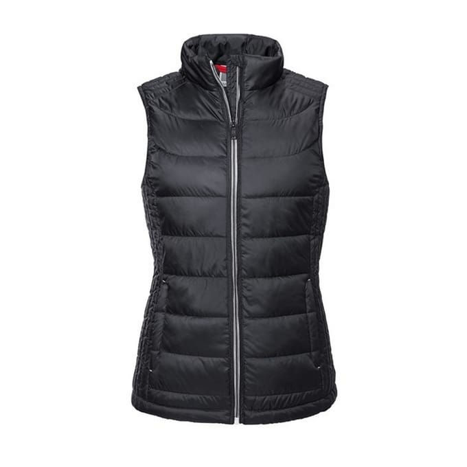 Russell Dames/dames Nano Body Warmer (Zwart)